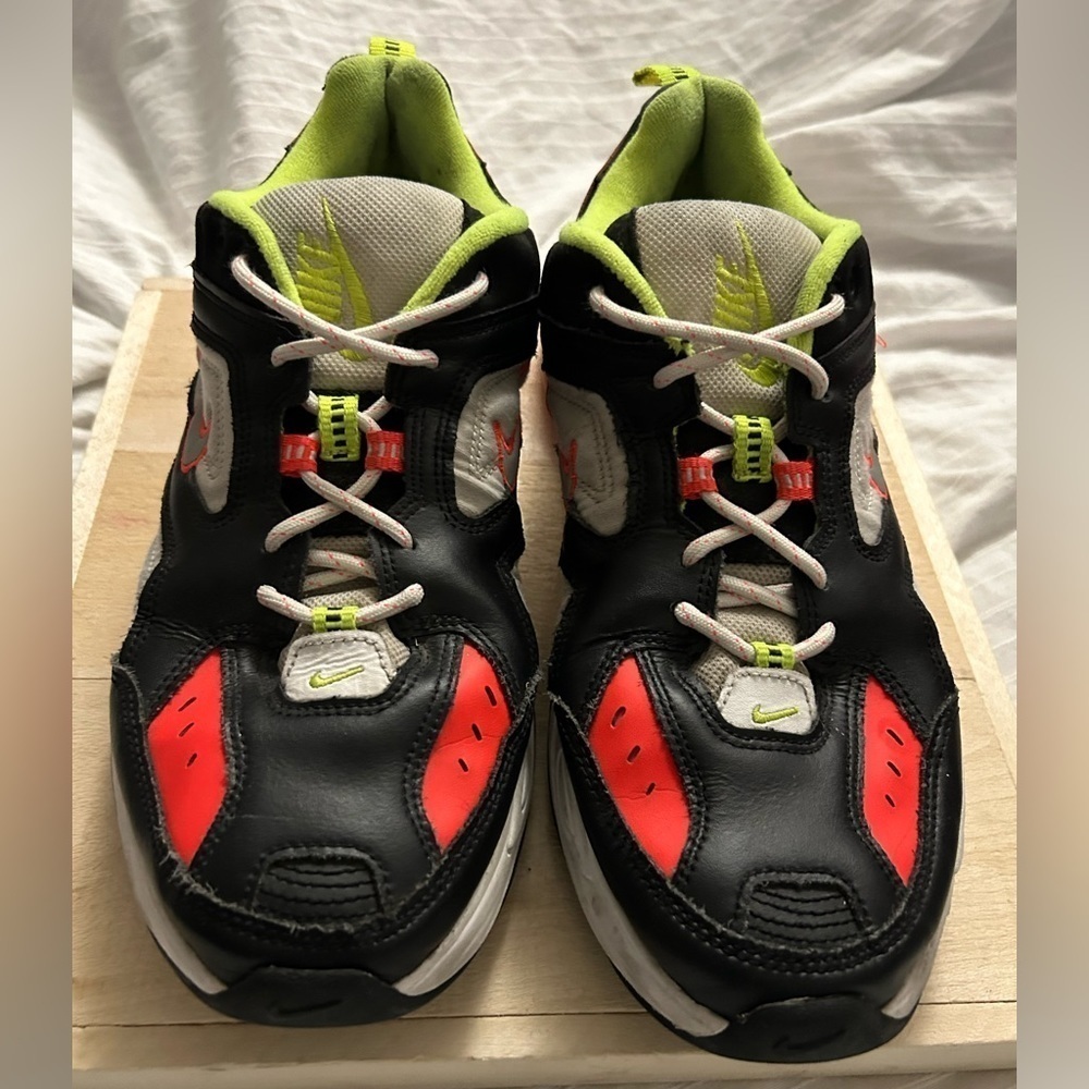 Nike M2K Tekno Running Training Black Neon White C12969-003 Size 11.5
